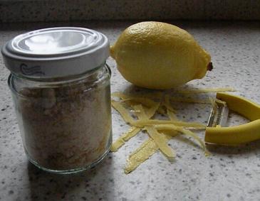 Zitronenzucker Bio und selbstgemacht Zitronenzucker Bio und selbstgemacht