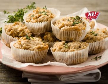 Austernpilz-Dinkelgrieß-Muffins Austernpilz-Dinkelgrieß-Muffins