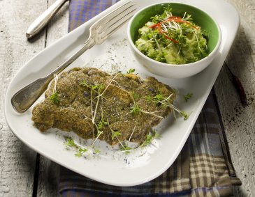 Zanderfilet in Parmesankruste Zanderfilet in Parmesankruste