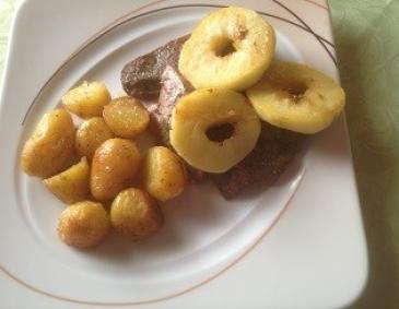 Gebratene Kalbsleber Gebratene Kalbsleber