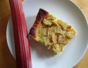 Rhabarberkuchen Rhabarberkuchen