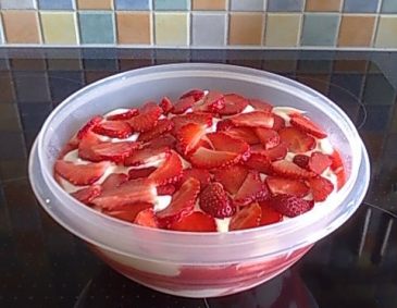 Erdbeertiramisu Erdbeertiramisu