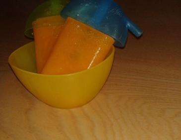 Mango-Popsicles Mango-Popsicles