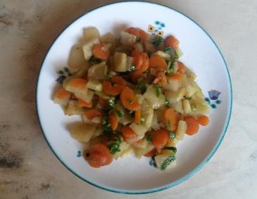 Karotten-Kohlrabigemüse Karotten-Kohlrabigemüse