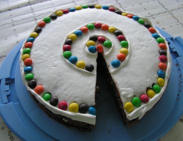 Schokotorte mit Zuckerguss Schokotorte mit Zuckerguss