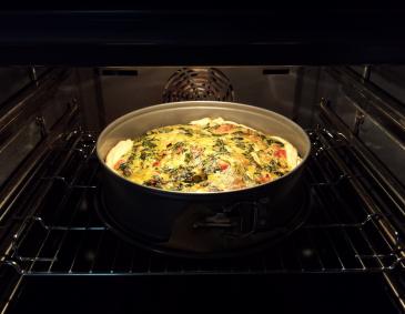 Spinat Ziegenkäse Quiche Spinat Ziegenkäse Quiche