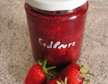 Erdbeermarmelade Erdbeermarmelade
