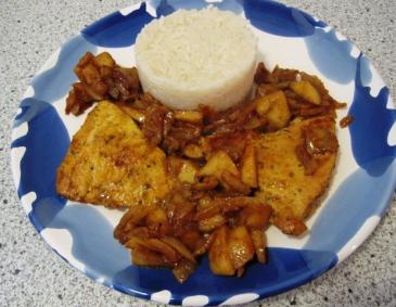 Apfel-Curry-Putenfilet Apfel-Curry-Putenfilet