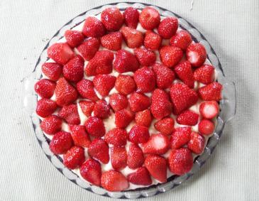 Schokoladige Erdbeertorte Schokoladige Erdbeertorte