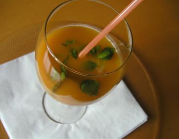 Papaya-Mango-Drink Papaya-Mango-Drink