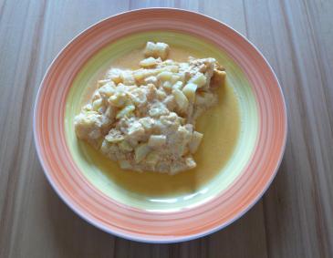 Spargelauflauf mit Kräutersauce Spargelauflauf mit Kräutersauce