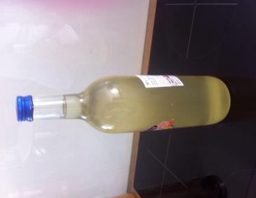 Hollerblütensaft mit Pfirsich Hollerblütensaft mit Pfirsich