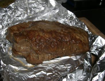 Rinderschmorbraten an Steinpilz-Rahm-Sauce Rinderschmorbraten an Steinpilz-Rahm-Sauce