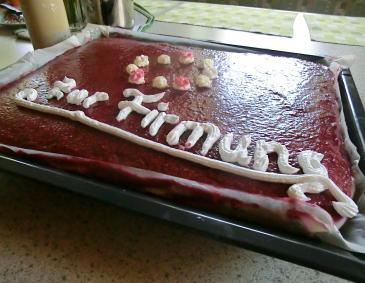 Mohn-Himbeer-Topfenkuchen Mohn-Himbeer-Topfenkuchen