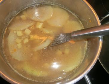 Kohlrüben-Kartoffelsuppe Kohlrüben-Kartoffelsuppe
