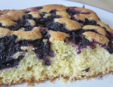 Heidelbeerblechkuchen Heidelbeerblechkuchen