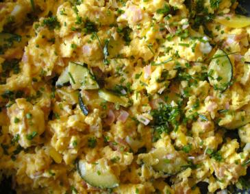 Zucchini-Eierspeis Zucchini-Eierspeis