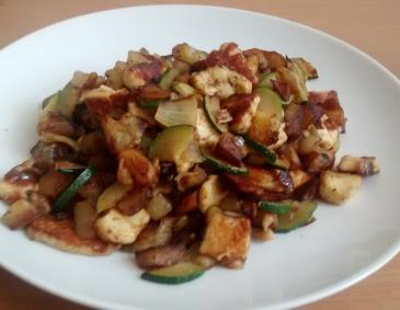 Halloumi-Gemüsepfanne Halloumi-Gemüsepfanne