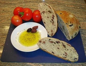 Olivenbrot Olivenbrot