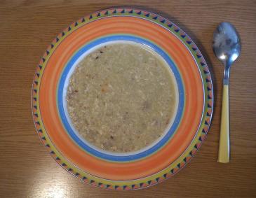 Haferflockensuppe Haferflockensuppe