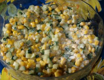 Mais-Gurken-Salat Mais-Gurken-Salat