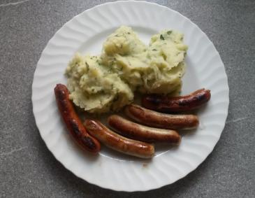Kartoffelpüree mit Basilikum Kartoffelpüree mit Basilikum