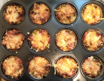 Nudelmuffins Nudelmuffins