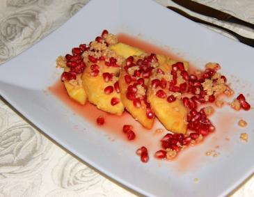 karamellisierte Ananas mit Portwein karamellisierte Ananas mit Portwein