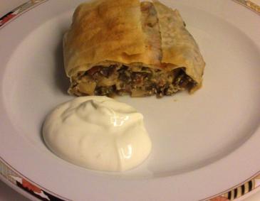 Champignonstrudel Champignonstrudel