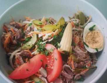 Gschmackiger Rindfleischsalat Gschmackiger Rindfleischsalat