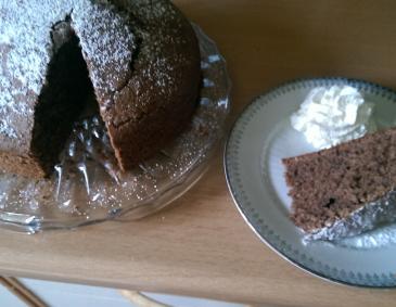 Nussiger Schokoladenkuchen Nussiger Schokoladenkuchen