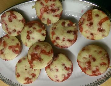 Johannisbeermuffins Johannisbeermuffins