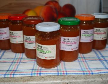 Marille-Apfel-Pfirsich-Marmelade Marille-Apfel-Pfirsich-Marmelade