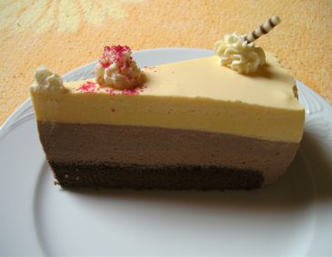 Vanille-Schokomousse-Torte Vanille-Schokomousse-Torte