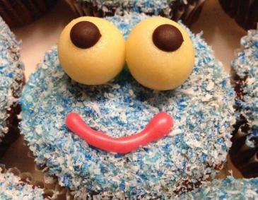 Krümelmonster Muffins Krümelmonster Muffins