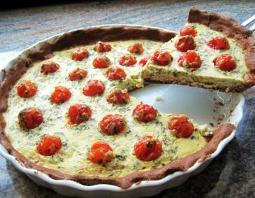 Tomaten-Quiche Tomaten-Quiche