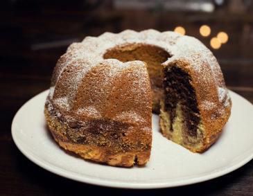 Klassischer Marmorkuchen Klassischer Marmorkuchen