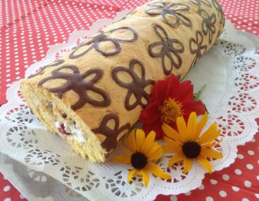 Helle Blumenroulade Helle Blumenroulade
