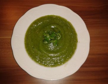 Zucchini-Basilikum-Schaumsuppe Zucchini-Basilikum-Schaumsuppe