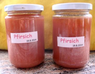 Pfirsichmarmelade Pfirsichmarmelade