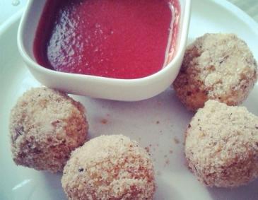 Erdbeer-Topfenknödel Erdbeer-Topfenknödel