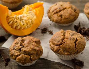 Kürbis-Zimtmuffins Kürbis-Zimtmuffins