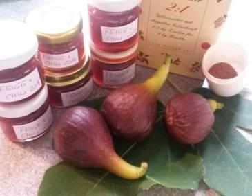 Feigenmarmelade mit Chili Feigenmarmelade mit Chili