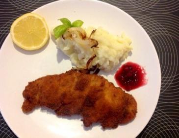 Schnitzel vom Huhn Schnitzel vom Huhn