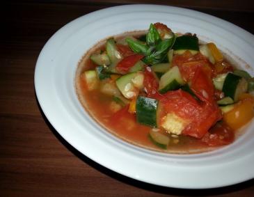 Schnelle Minestrone Schnelle Minestrone