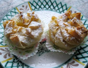 Topfenstrudelmuffins Topfenstrudelmuffins