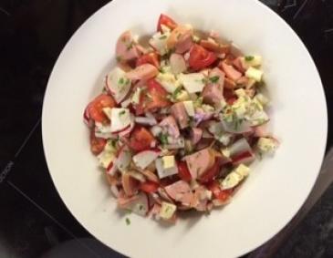 Wurstsalat einmal anders Wurstsalat einmal anders