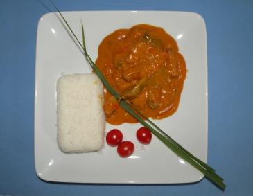 Grünes Hühner-Gemüse-Curry Grünes Hühner-Gemüse-Curry