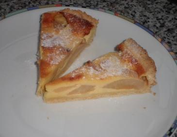 Birnen-Creme-Kuchen Birnen-Creme-Kuchen