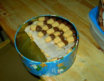 Linzer Kipferl oder Stangerl Linzer Kipferl oder Stangerl